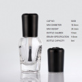 hot selling empty clear glass cosmetic make up gel nail polish bottle 5ml with brush